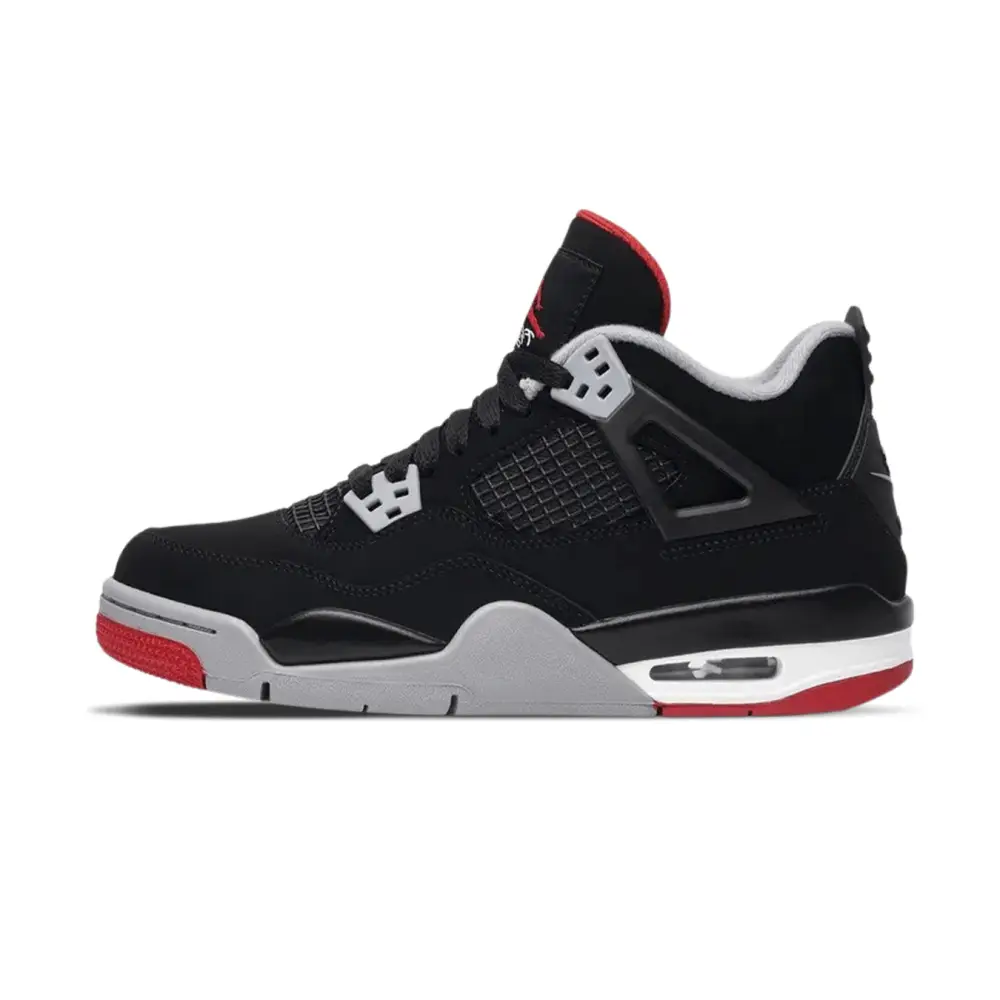 Nike Air Jordan 4 Bred (GS) F0B773
