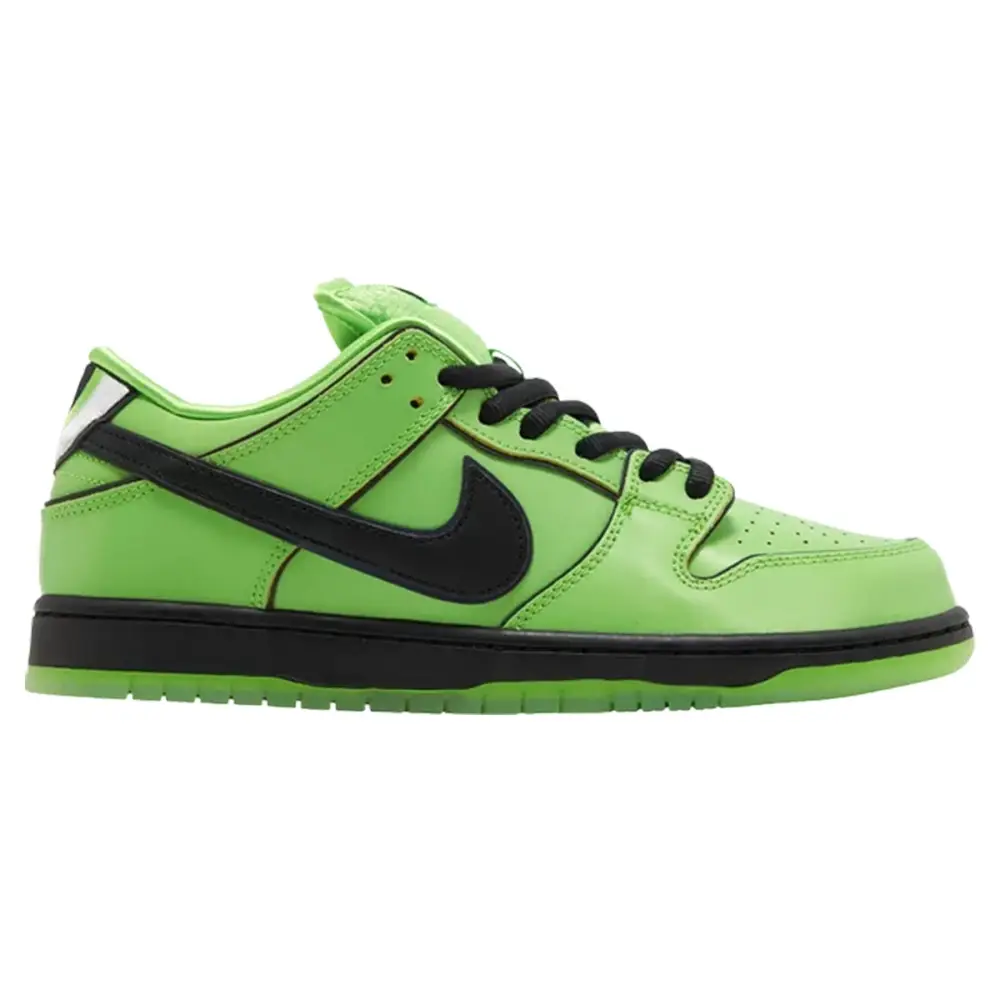 Nike Dunk SB Low x The Powerpuff Girls 'Buttercup' 