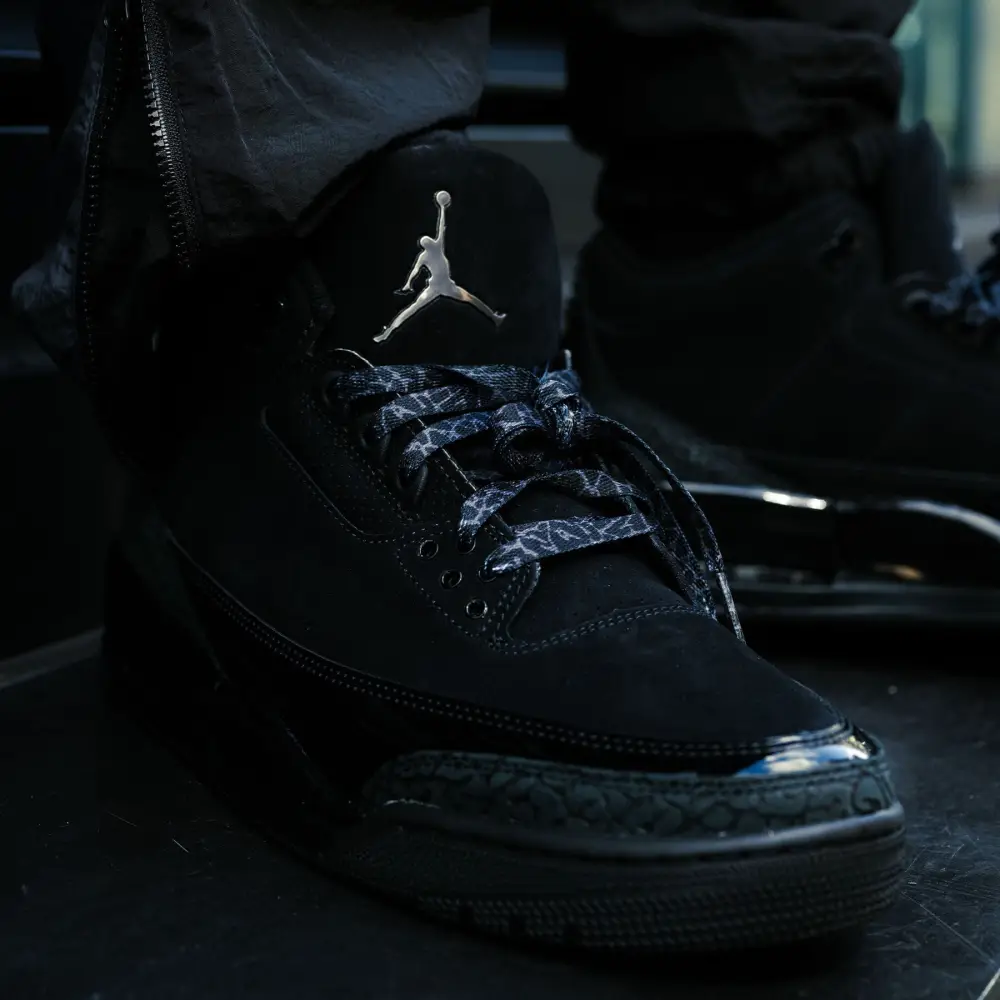 Air Jordan 3 Retro 'Black Cat' 2025 