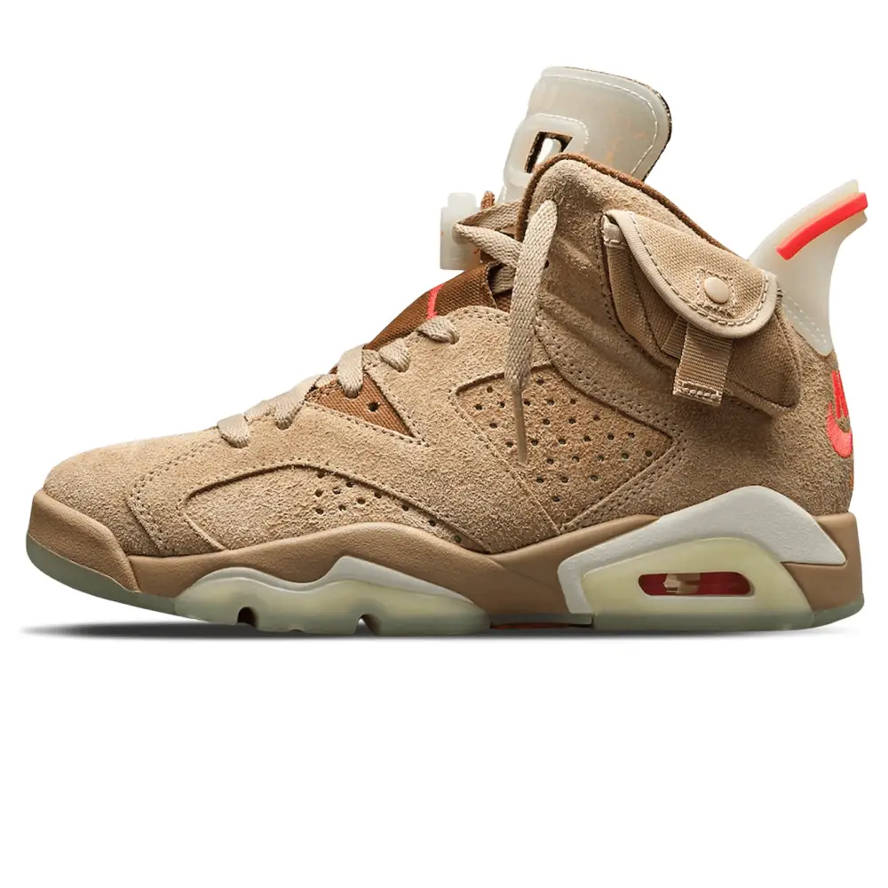 Travis Scott x Air Jordan 6 Retro 'British Khaki' 74B1516