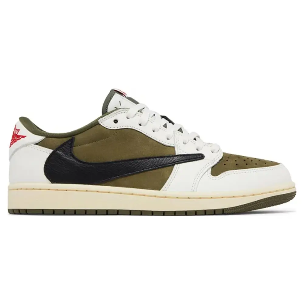 Air Jordan 1 Low OG x Travis Scott SP 'Medium Olive' 