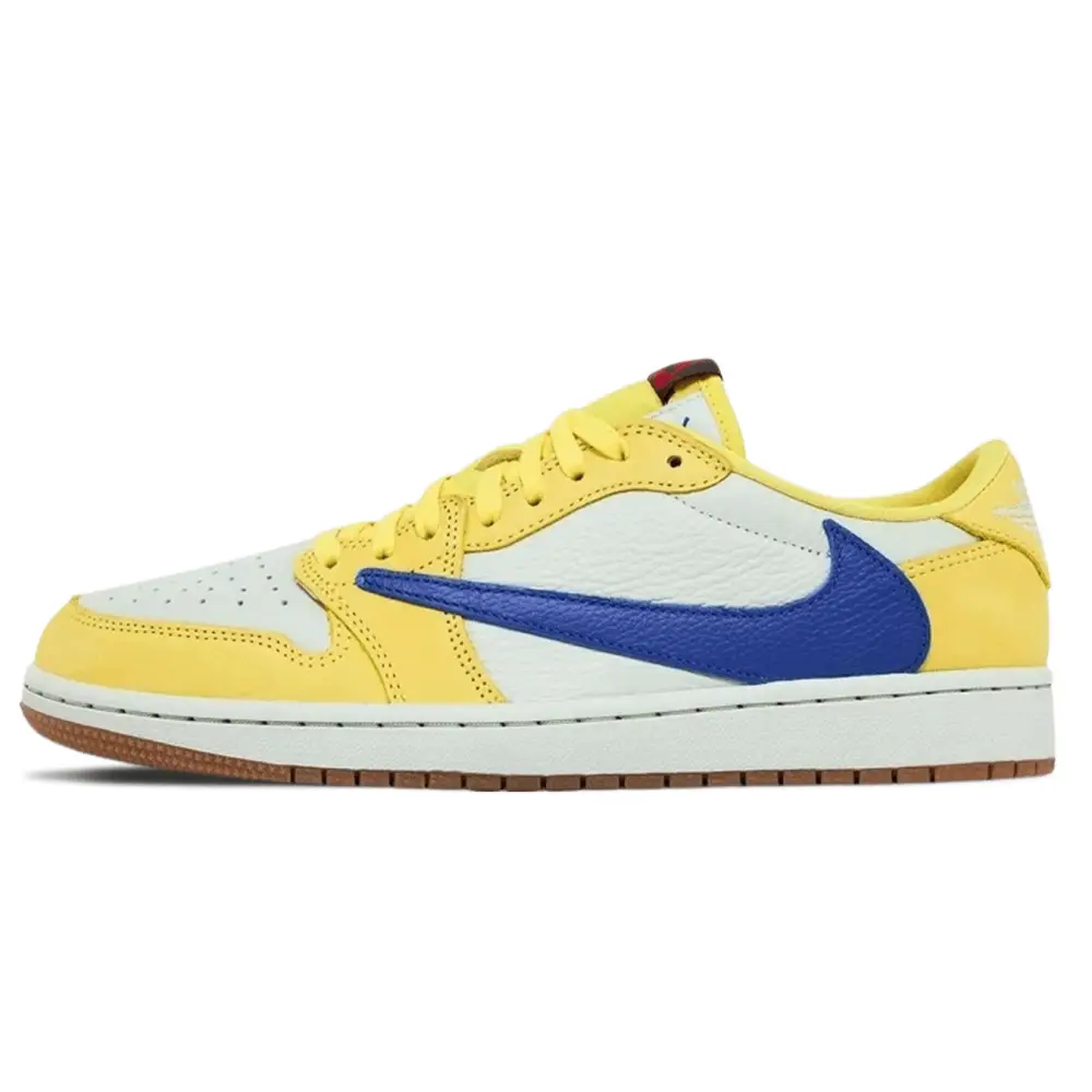Air Jordan 1 Retro Low OG x Travis Scott Wmns 'Canary' 52E495