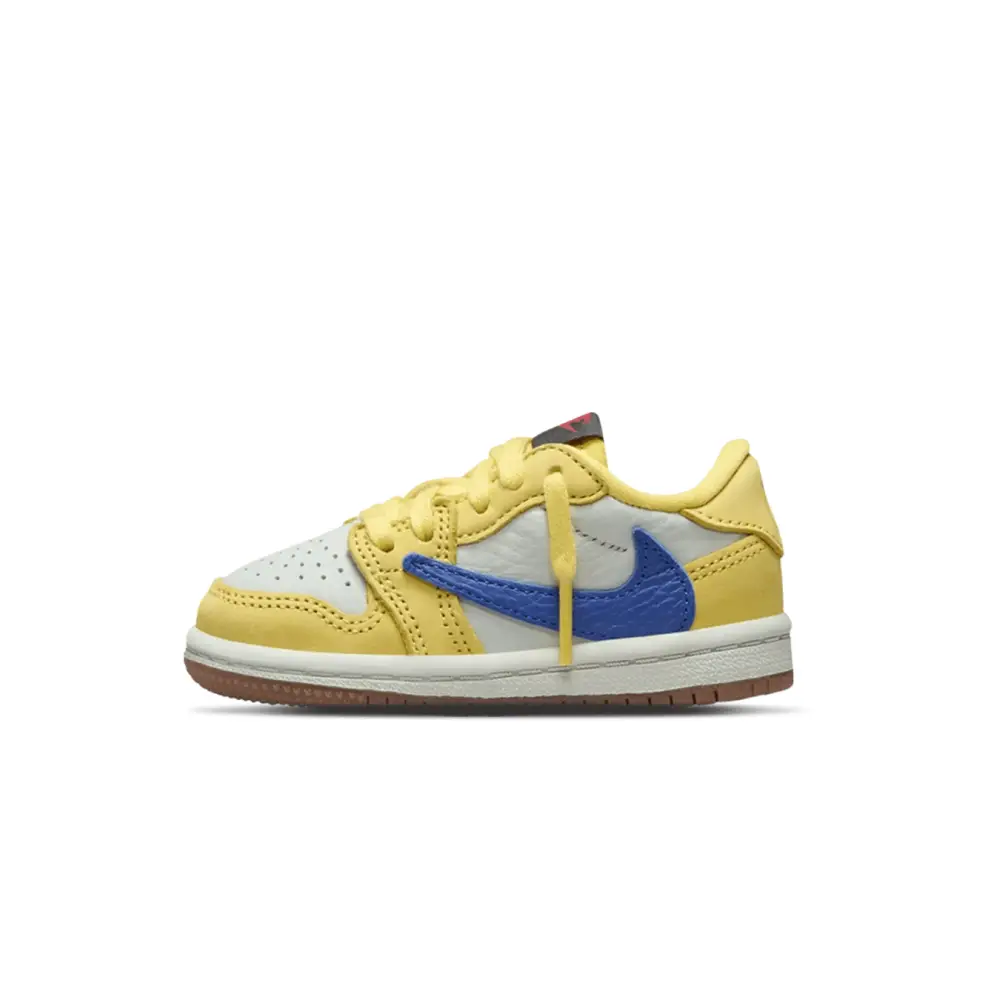 Travis Scott x Air Jordan 1 Low OG TD 'Canary' CC6F8410