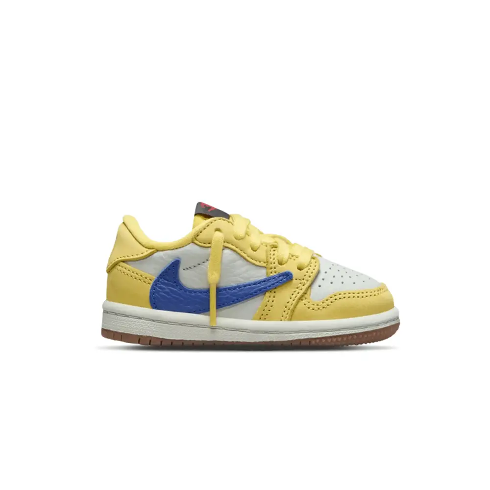 Travis Scott x Air Jordan 1 Low OG TD 'Canary' CC6F8410