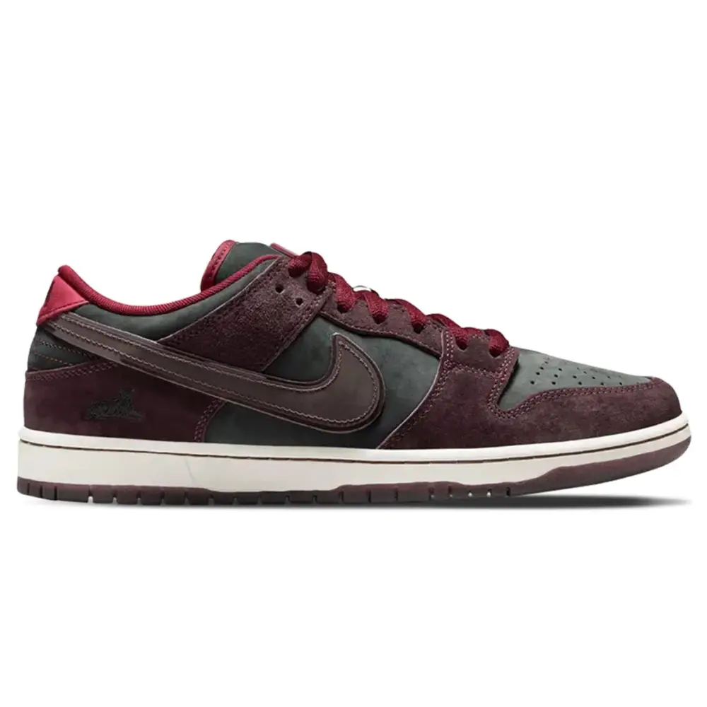 RIOT Skateshop x Nike Dunk SB Low 'Mahogany Dark Beetroot'