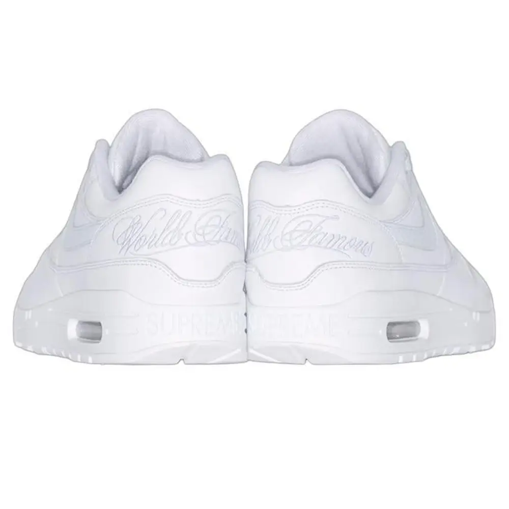 Nike x Supreme Air Max 1 '87 SP 'Triple White' 
