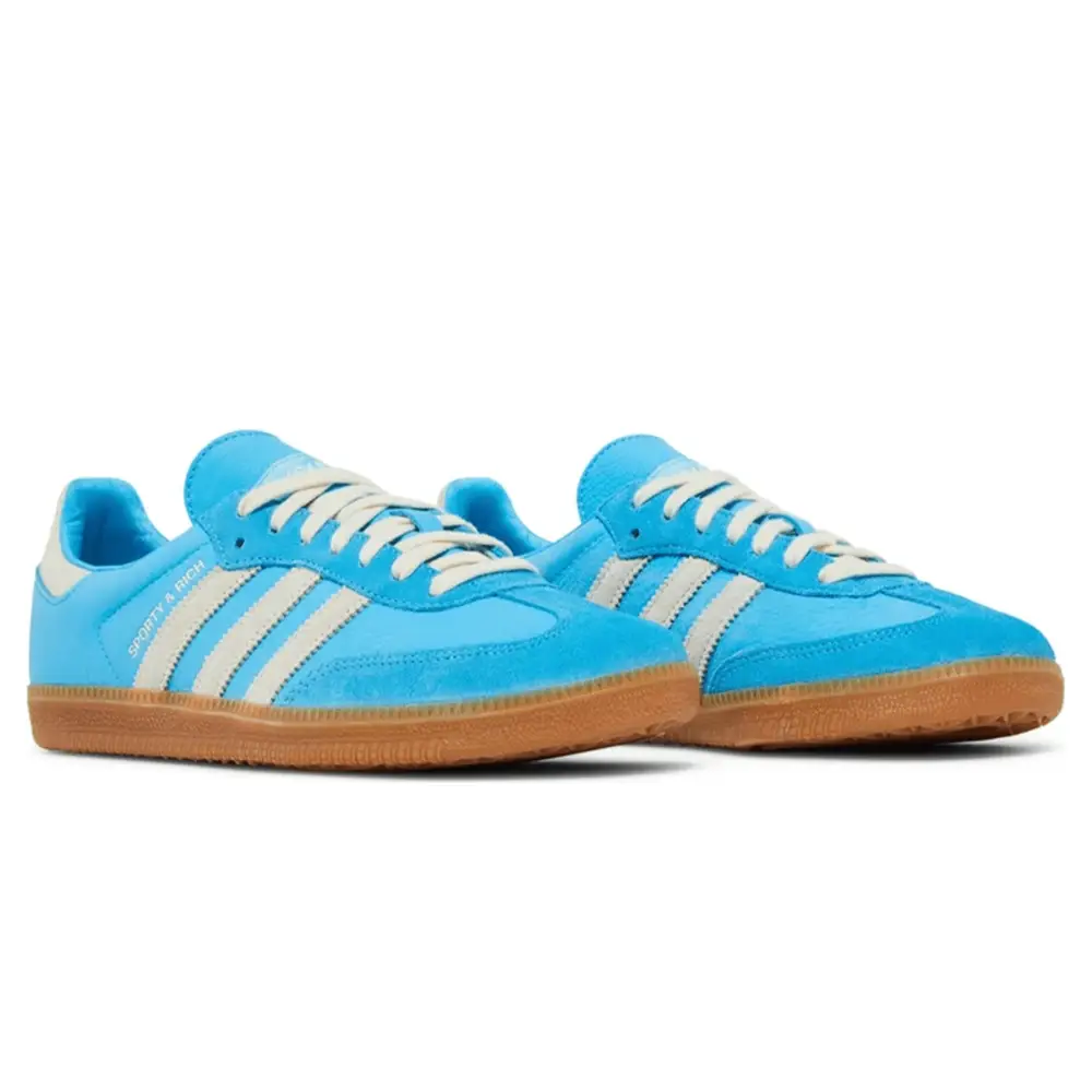 Sporty & Rich x Adidas Samba OG 'Blue Rush' 