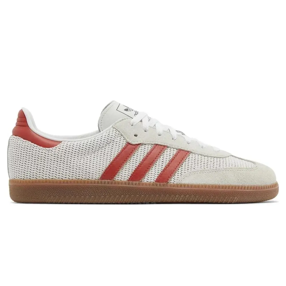 adidas Samba OG 'Crystal White Preloved Red' BC9417