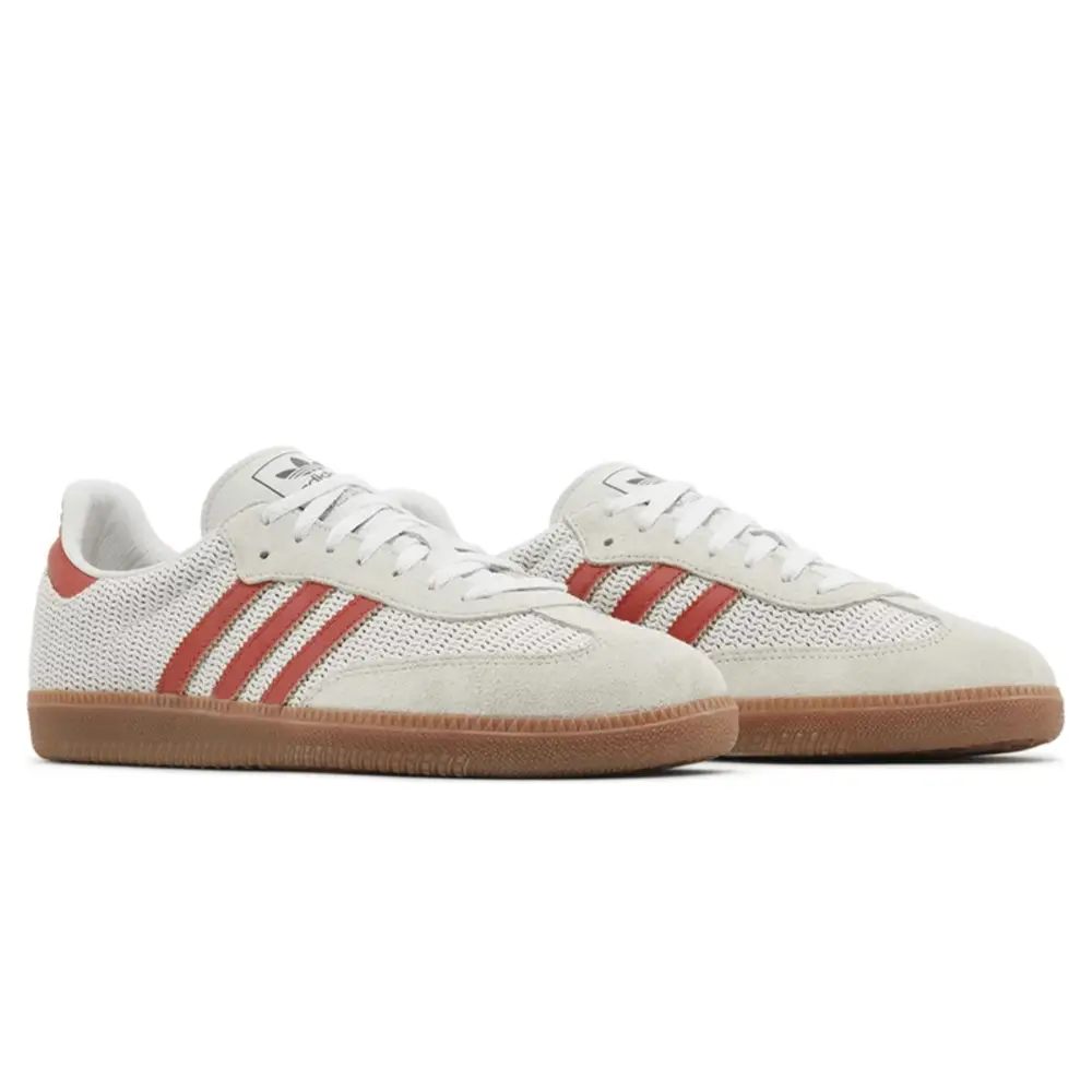 adidas Samba OG 'Crystal White Preloved Red' 