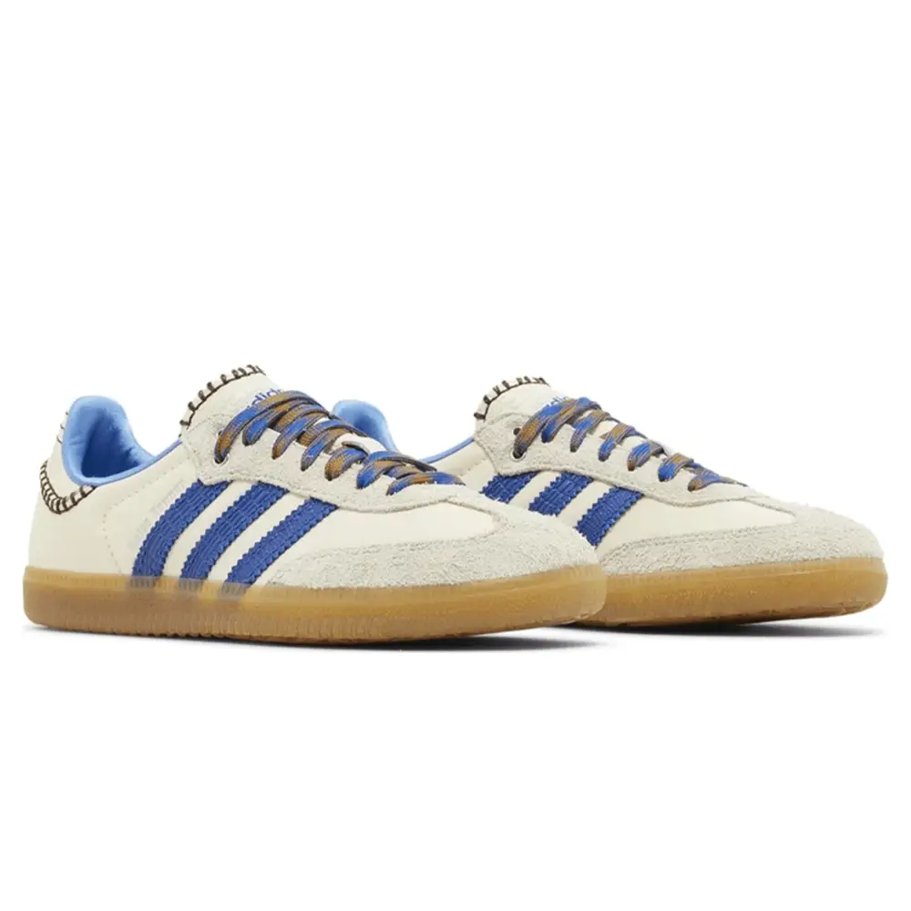 Wales Bonner x adidas Samba Nylon 'Wonder Clay Royal Blue' 