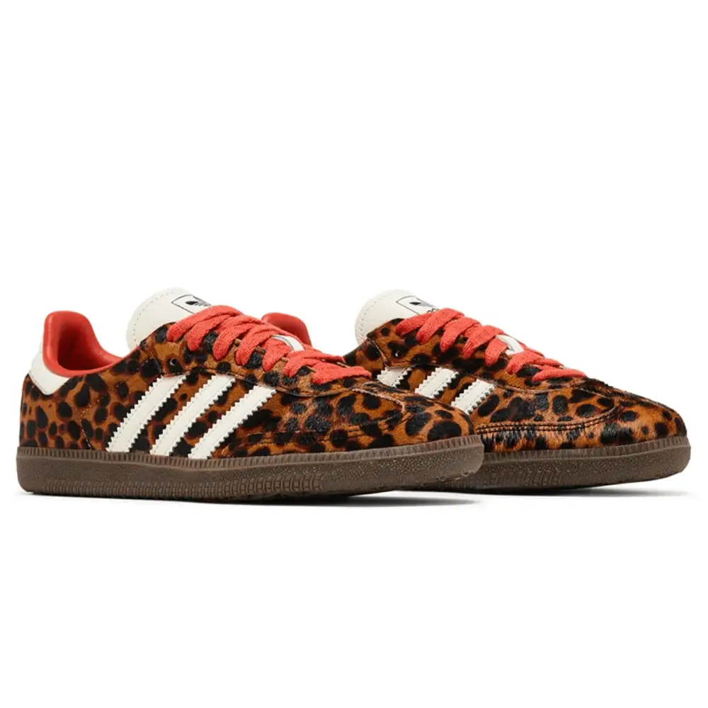 Adidas Samba OG Wmns 'Leopard Pack - Preloved Red' 
