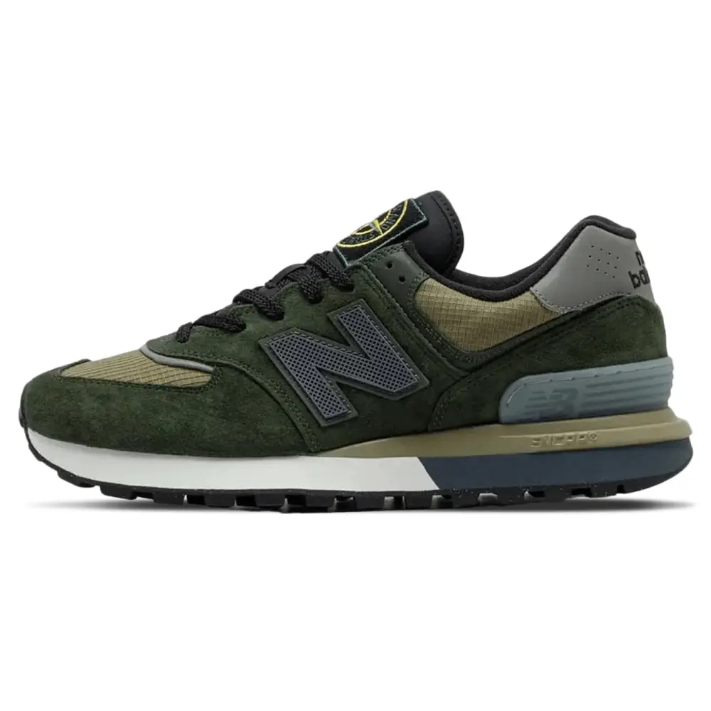 New Balance 574 Legacy x Stone Island 'Dark Green'