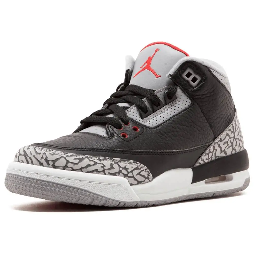 Air Jordan 3 Retro OG GS 'Black Cement' 2018 
