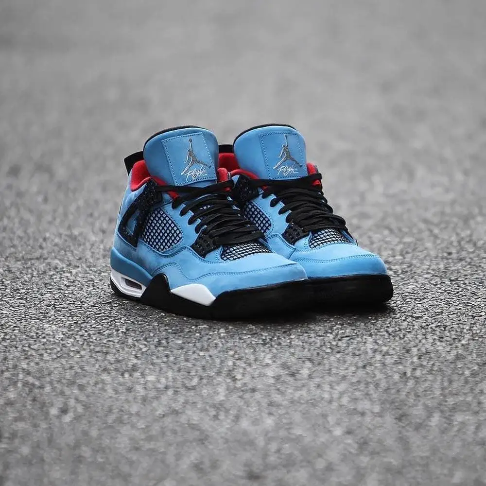 Travis Scott x Air Jordan 4 Houston Oilers Cactus Jack 