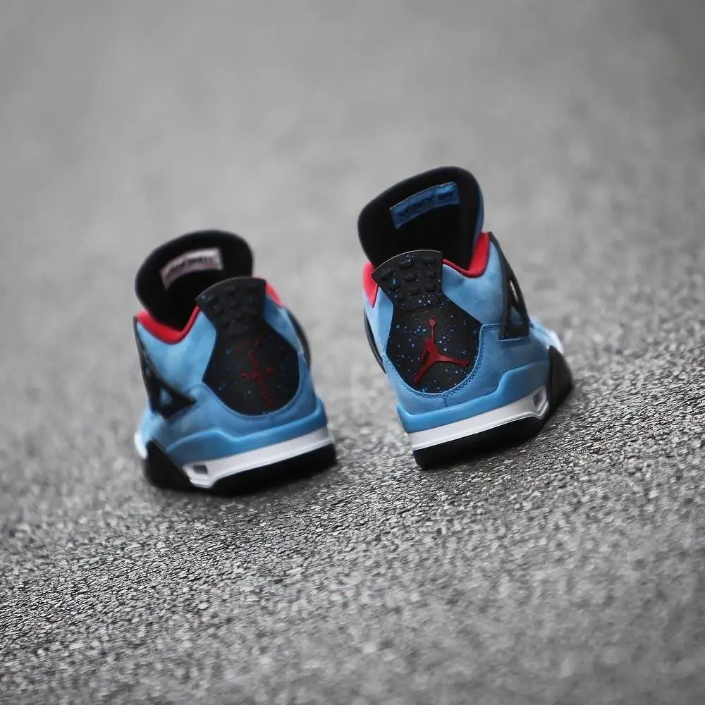 Travis Scott x Air Jordan 4 Houston Oilers Cactus Jack 