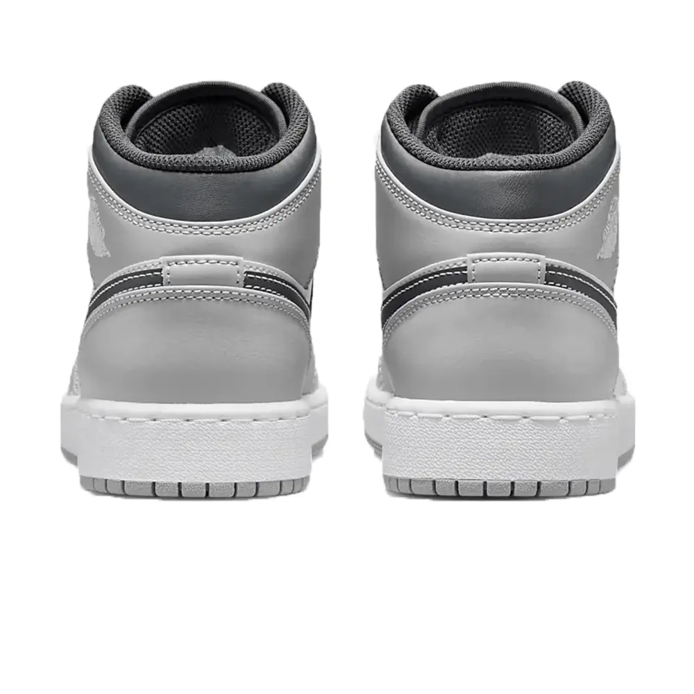 Air Jordan 1 Mid GS 'Light Smoke Grey' 