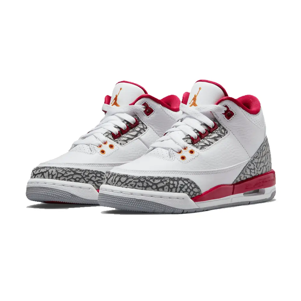 Air Jordan 3 Retro GS 'Cardinal Red'