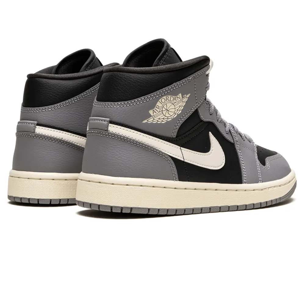 Air Jordan 1 Mid Wmns 'Cement Grey' 
