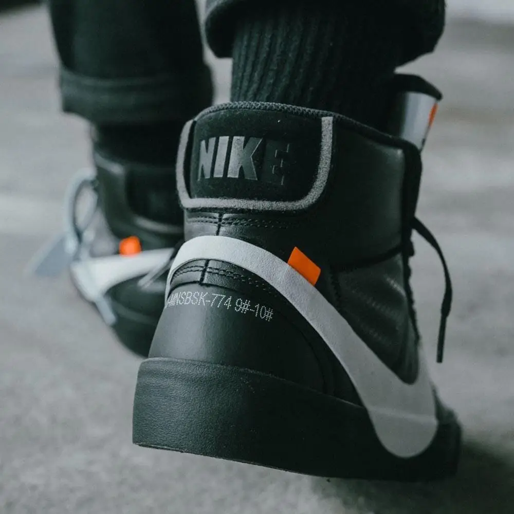 Off-White x Nike Blazer Black SPOOKY PACK 