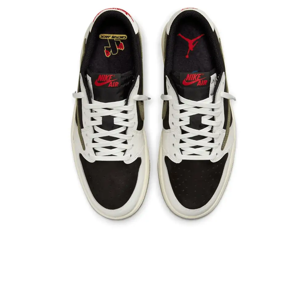 Air Jordan 1 Retro Low OG x Travis Scott Wmns 'Olive' 