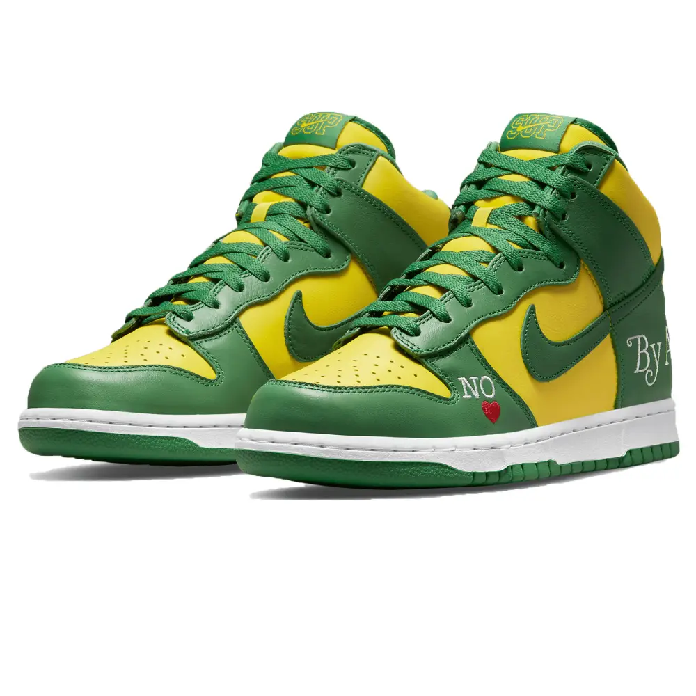 Supreme x Nike Dunk High SB 'By Any Means - Brazil' 9A075659