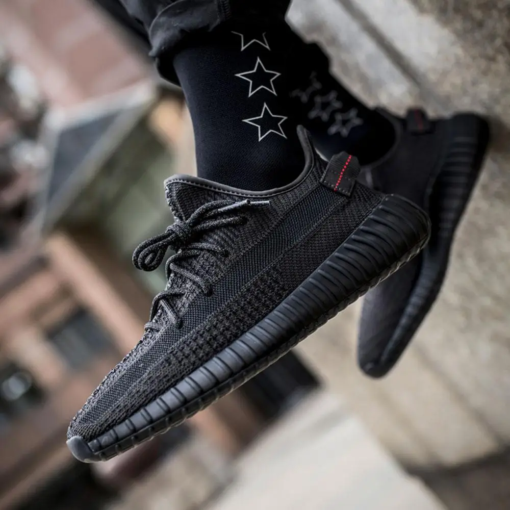 adidas Yeezy Boost 350 V2 Static Black Non-Reflective 