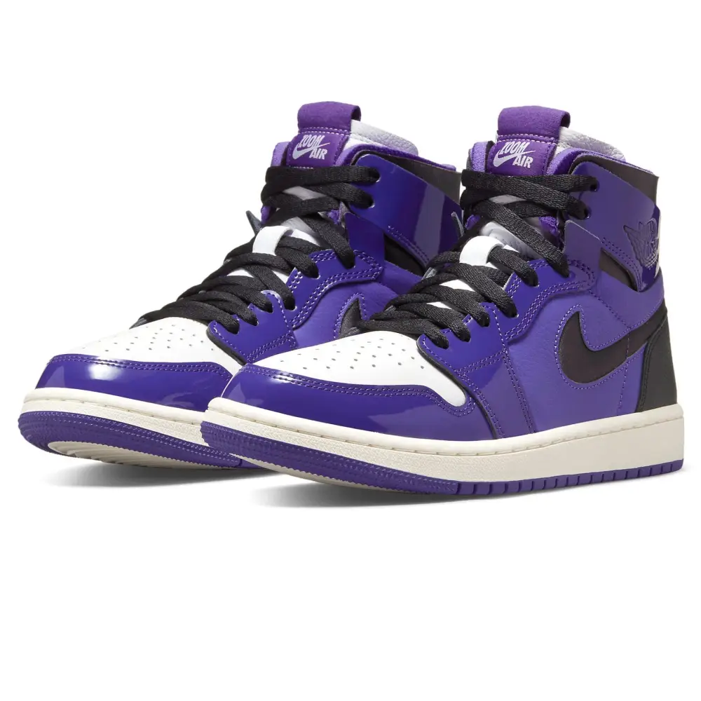 Air Jordan 1 Zoom Comfort Wmns 'Court Purple Patent' 8D4451