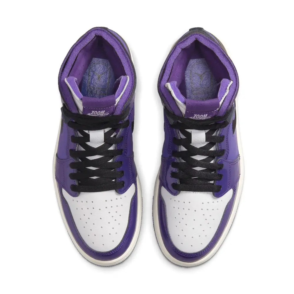 Air Jordan 1 Zoom Comfort Wmns 'Court Purple Patent' 