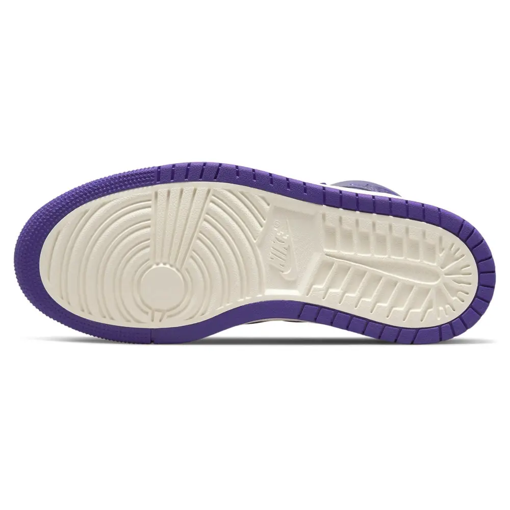 Air Jordan 1 Zoom Comfort Wmns 'Court Purple Patent' 