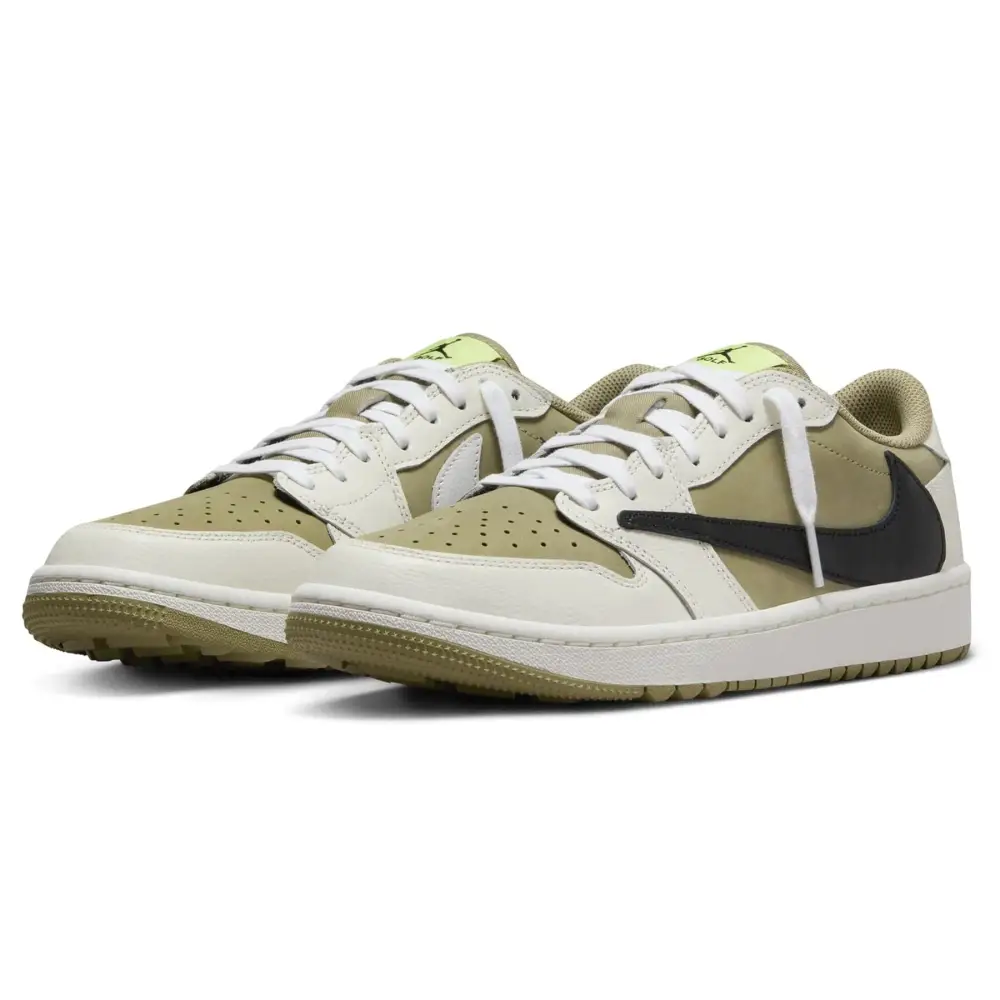 Air Jordan 1 Low Golf x Travis Scott 'Neutral Olive' 823401