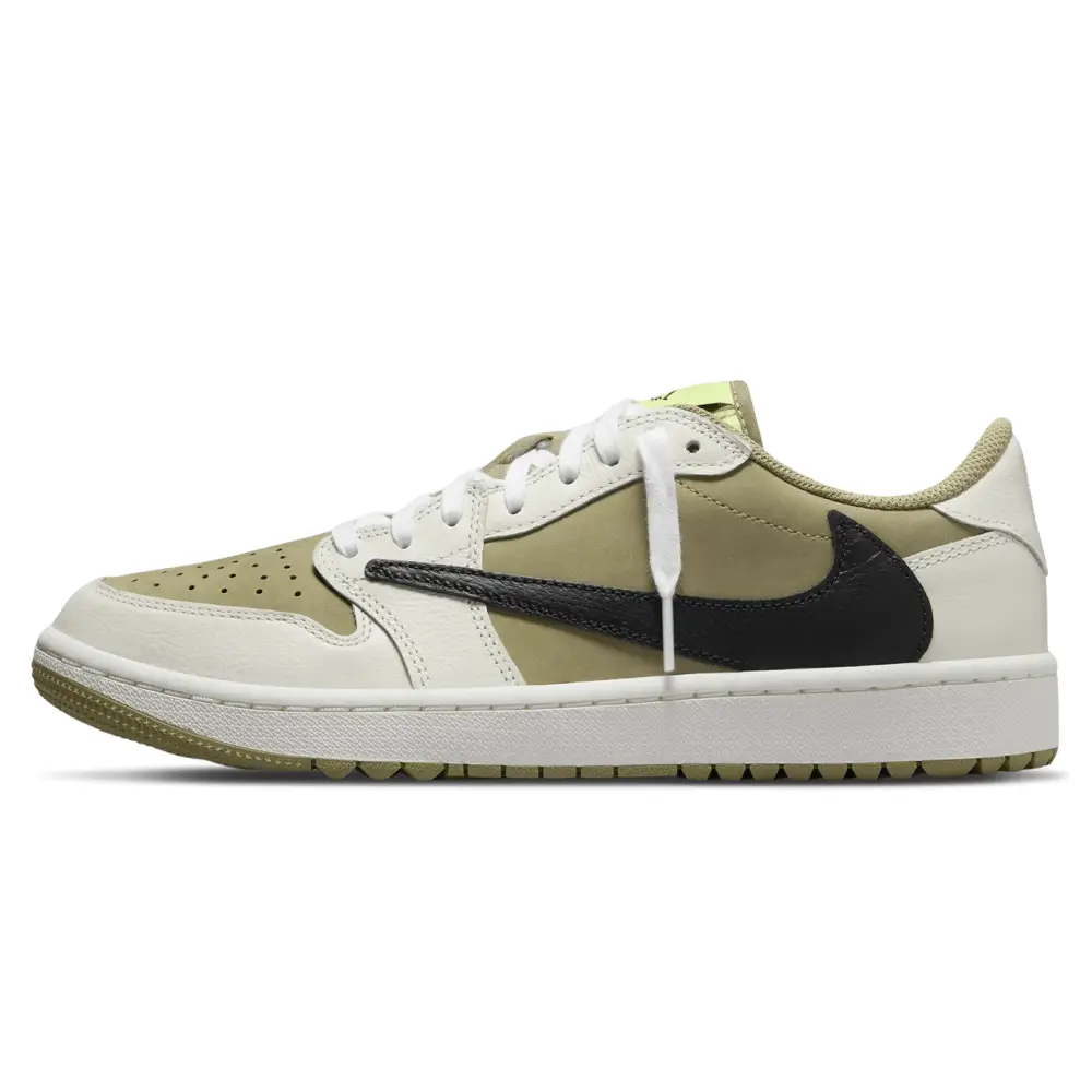Air Jordan 1 Low Golf x Travis Scott 'Neutral Olive' 823401