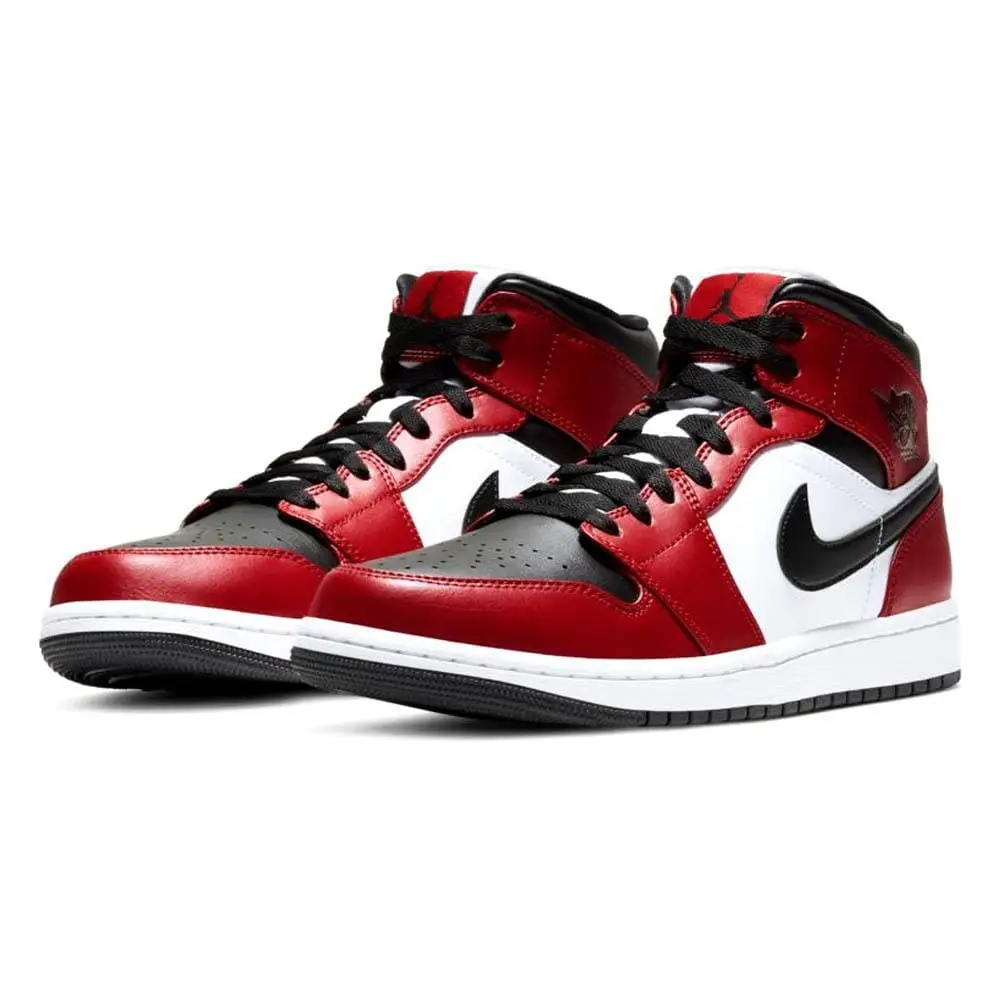 Air Jordan 1 Mid 'Chicago Black Toe' 0535B440