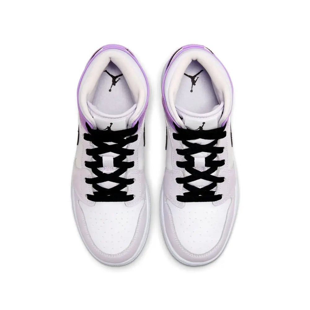 Air Jordan 1 Mid GS 'Barely Grape' 
