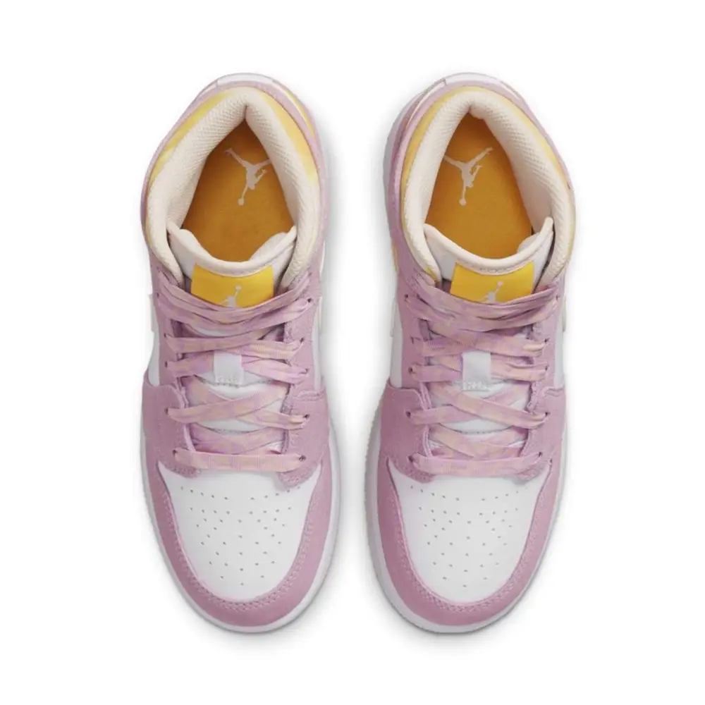 Air Jordan 1 Mid SE GS "Arctic Pink" 
