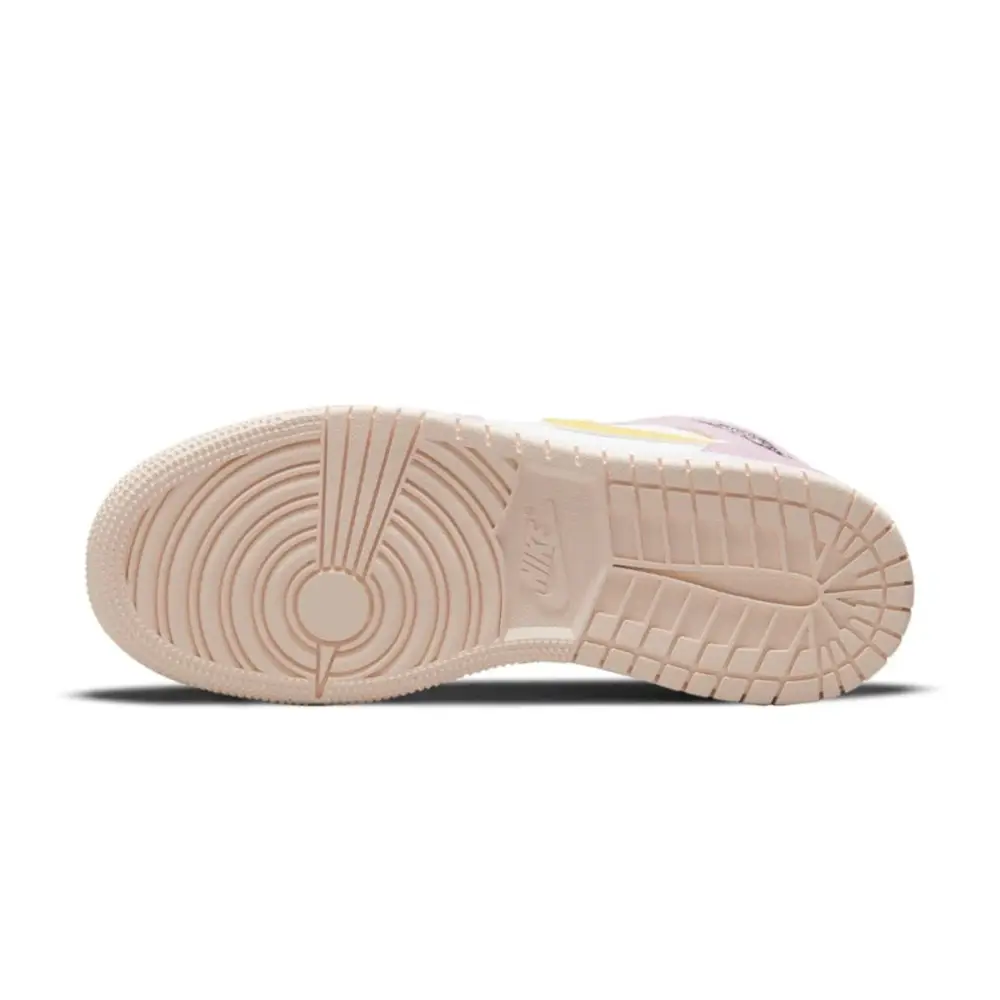 Air Jordan 1 Mid SE GS "Arctic Pink" 