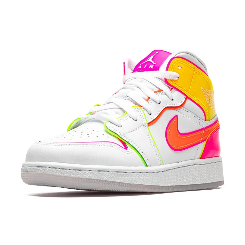 Air Jordan 1 Mid SE GS 'Edge Glow' 