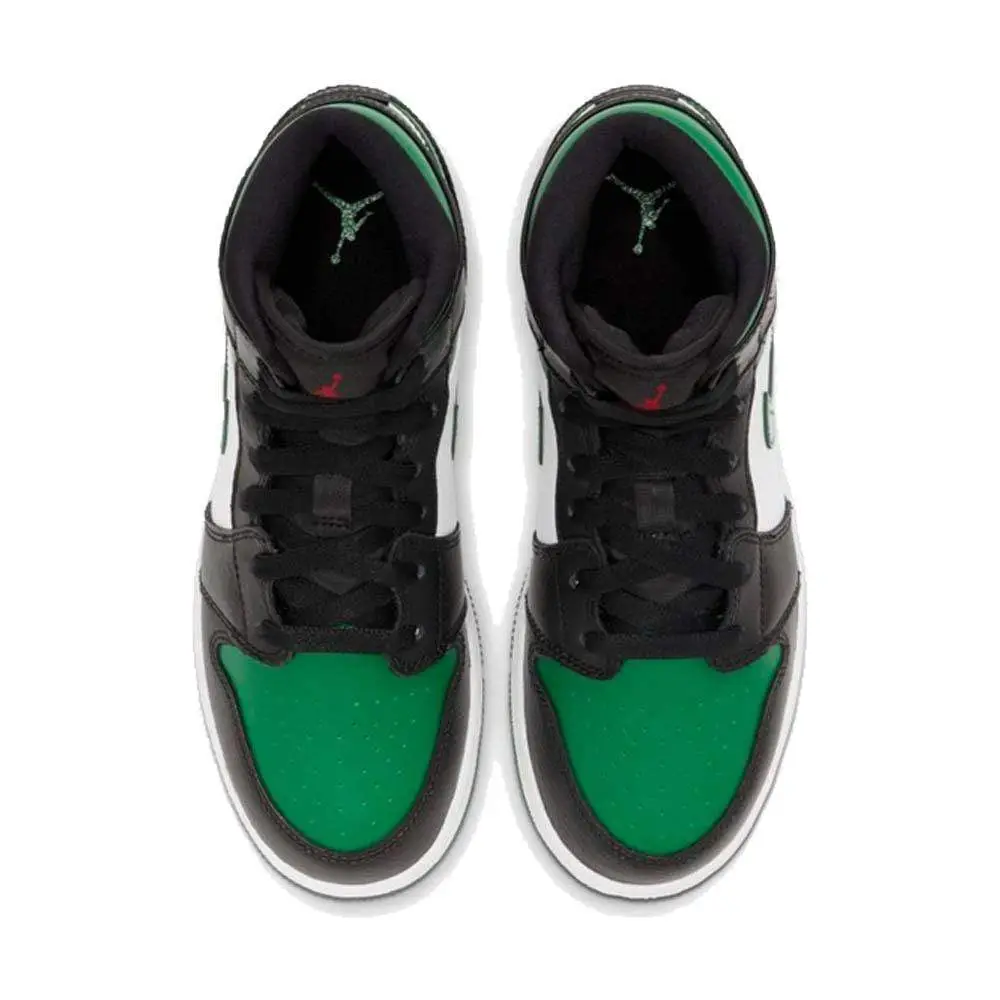 Air Jordan 1 Mid GS 'Black Pine Green' 