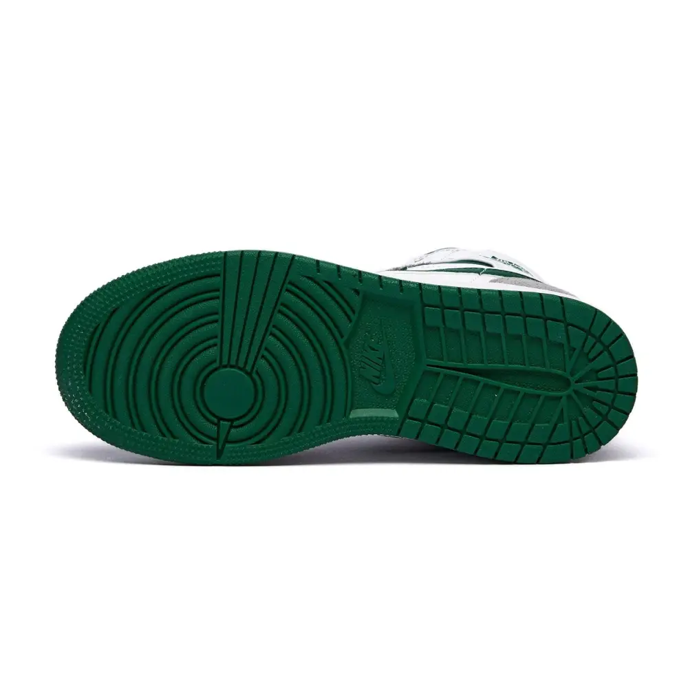 Air Jordan 1 Mid GS 'Green Grey' 