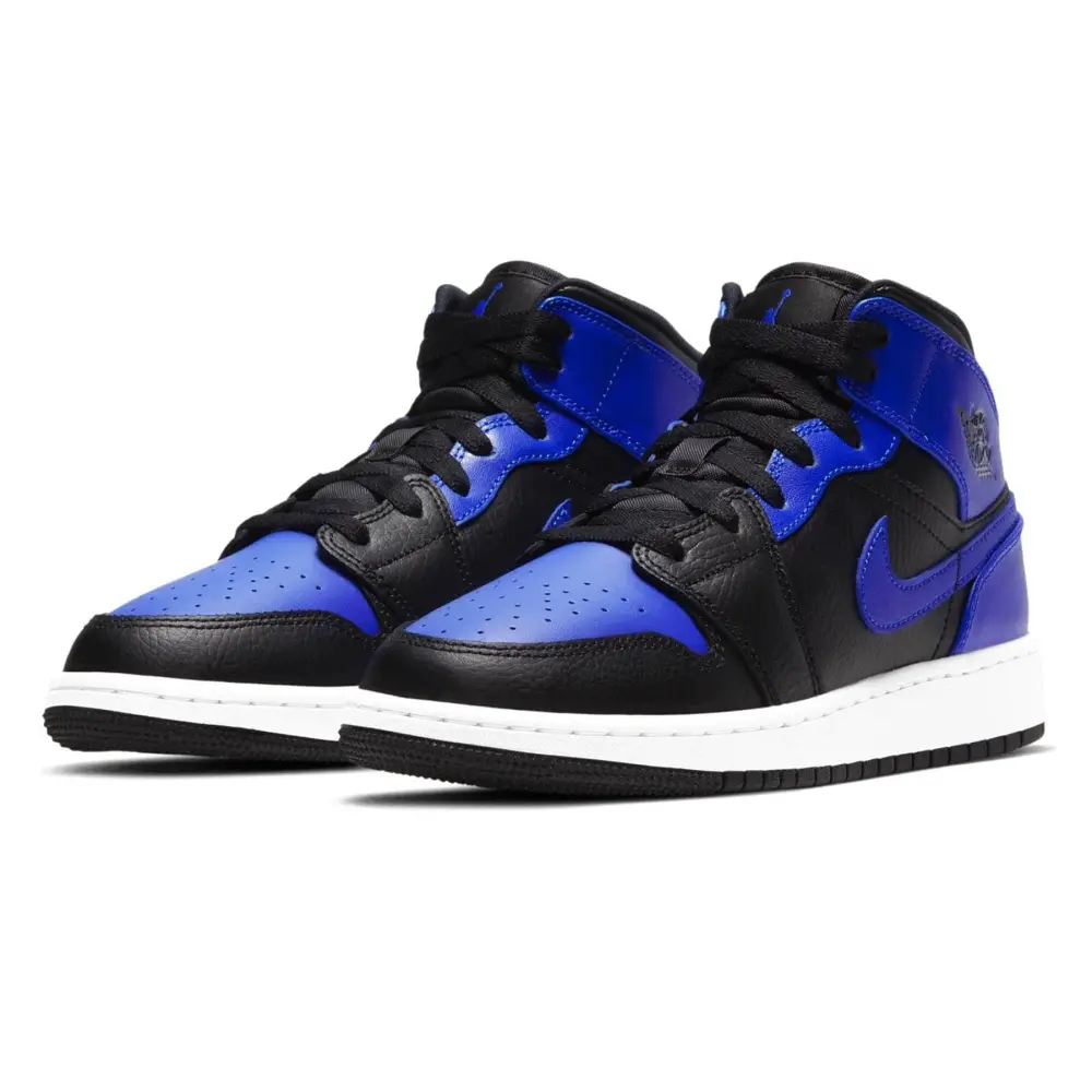 Air Jordan 1 Mid GS 'Hyper Royal' BBE500