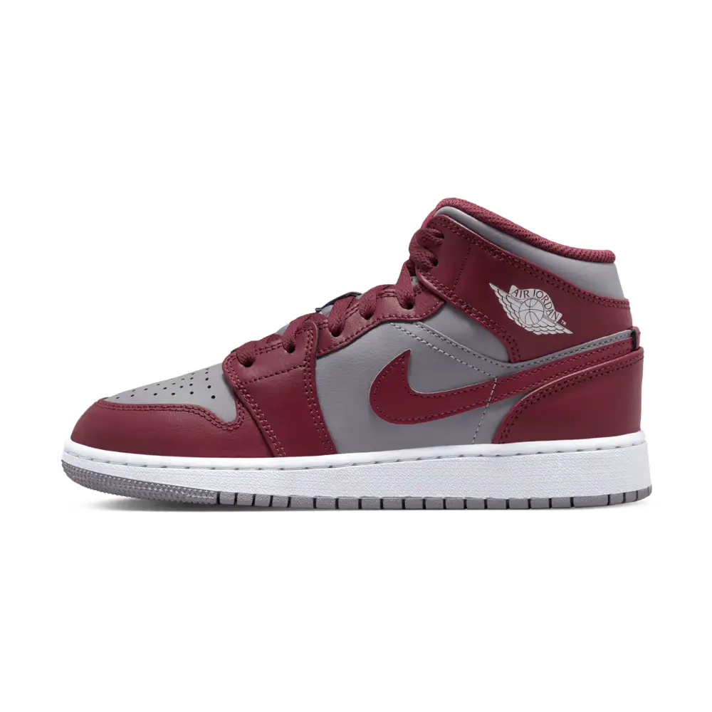 Air Jordan 1 Mid GS 'Cherrywood Red'
