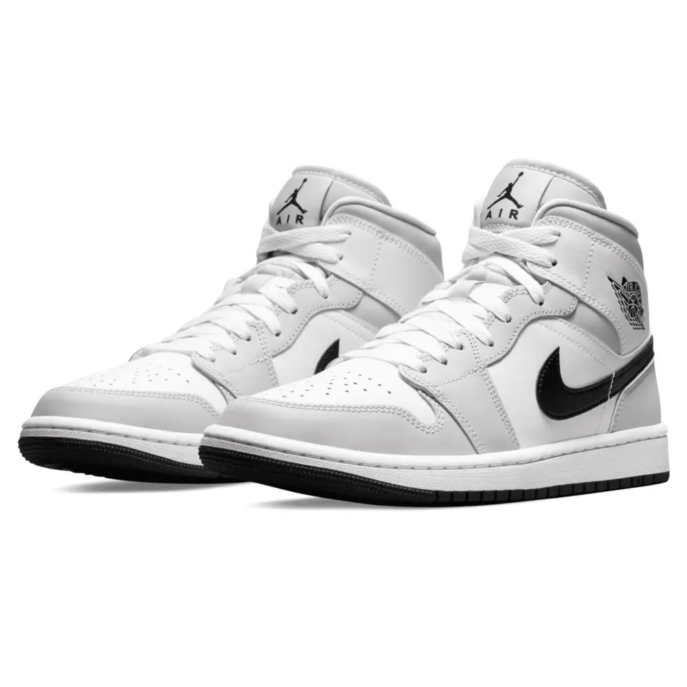 Air Jordan 1 Mid Wmns 'Light Smoke Grey' 2BC559