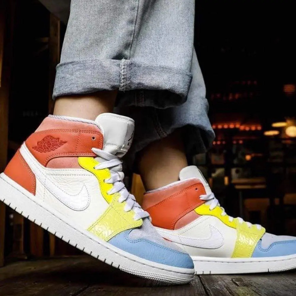 Air Jordan 1 Mid Wmns 'To My First Coach' 