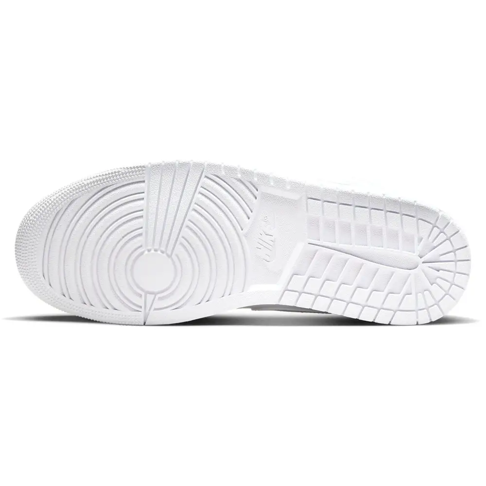 Air Jordan 1 Mid 'Triple White' 2022 