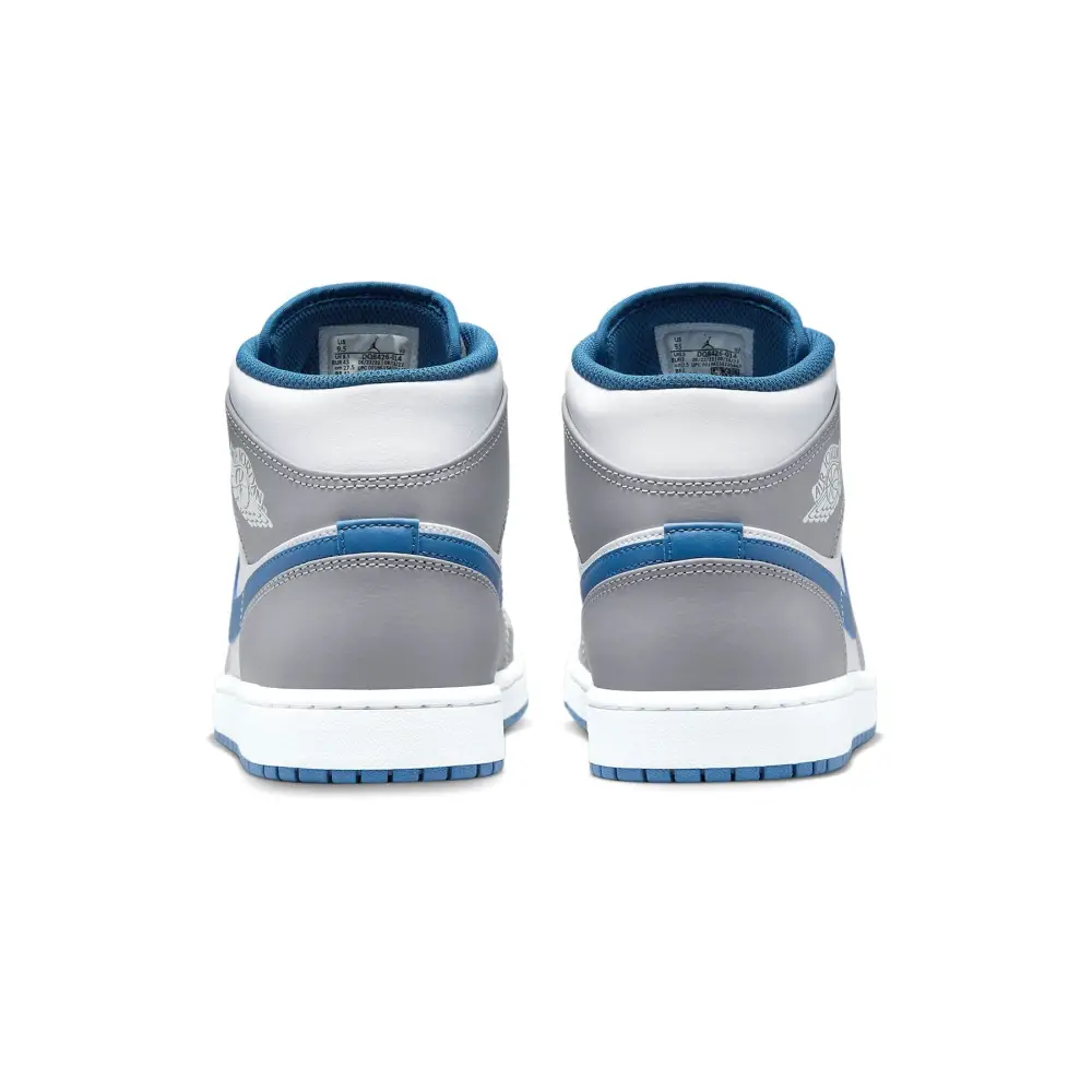 Air Jordan 1 Mid 'Cement True Blue' 