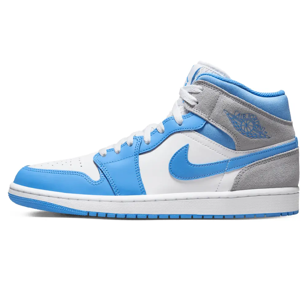 Air Jordan 1 Mid 'University Blue Grey' 194BD592