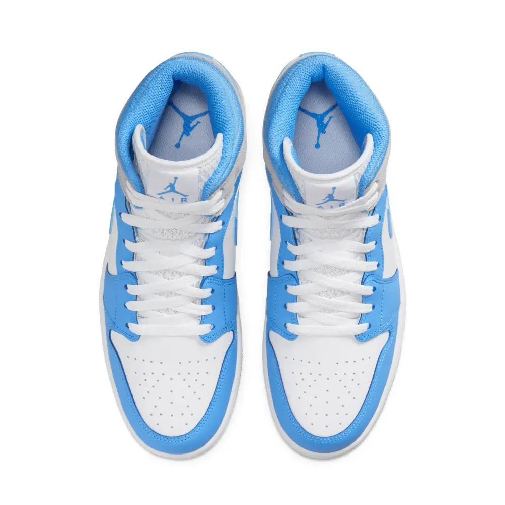 Air Jordan 1 Mid 'University Blue Grey' 