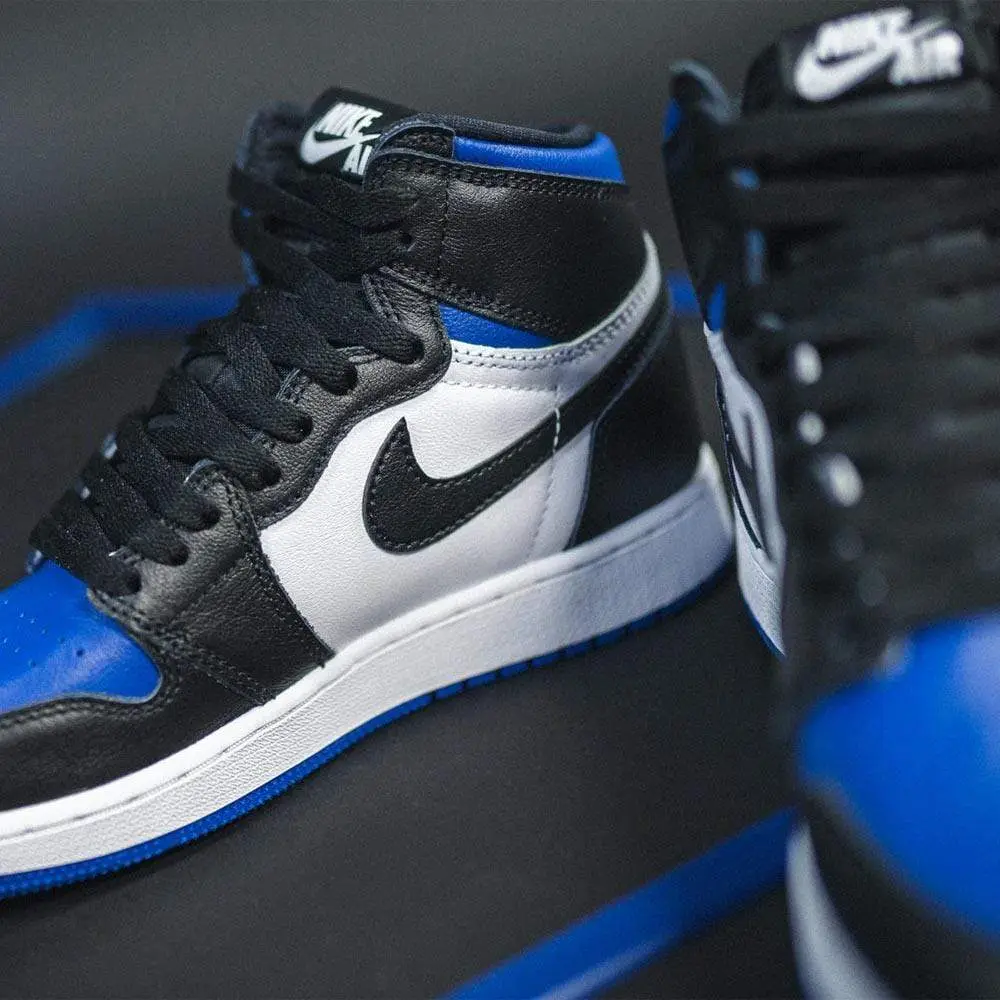 Air Jordan 1 Retro High OG GS 'Royal Toe' 