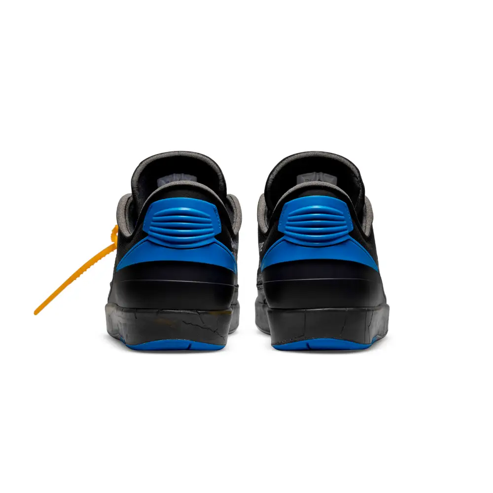 Off-White x Air Jordan 2 Retro Low SP 'Black Varsity Royal' 