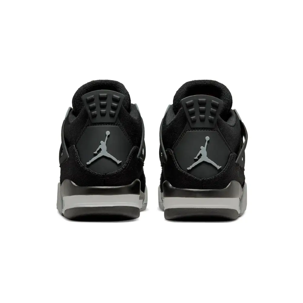 Air Jordan 4 Retro SE GS 'Black Canvas' 