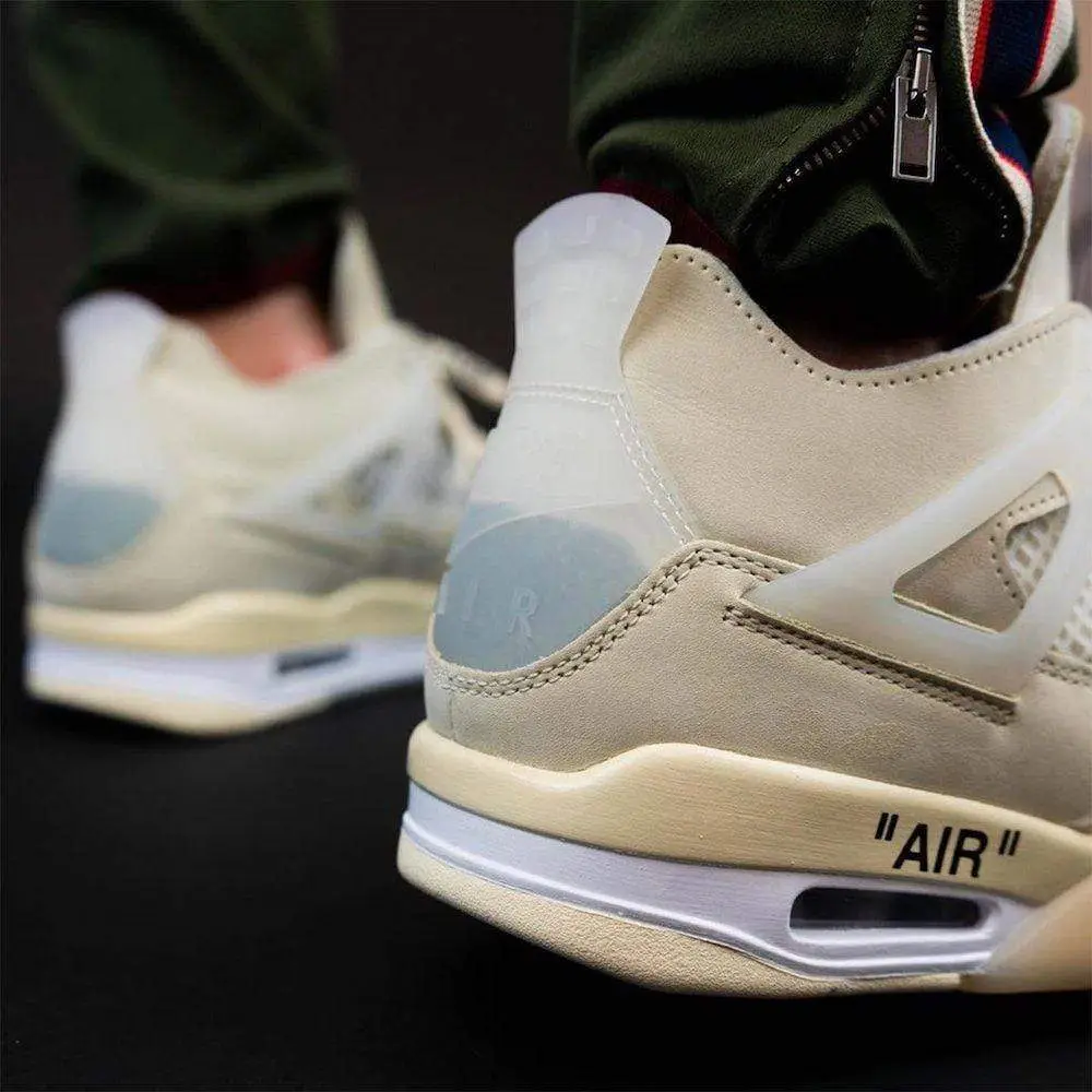 OFF-WHITE x Wmns Air Jordan 4 SP 'Sail' 